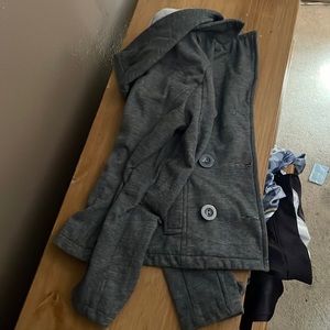 grey jacket